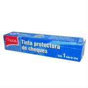 Tinta Protectora Stafford P/Cheques Azul 12ml - Vista 5
