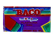 Plastilina baco marqueta 180gr violeta no.63