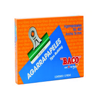 AGARRAPAPEL BACO BULL-DOG No.400 VERDE 76MM C/12 - Vista 10