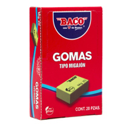 Goma Baco Migajón MG-20 Caja c/20 Pzas - Vista 9