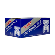 Clip Baco Gigante #2 Zincado Caja c/50 Clips - Vista 9