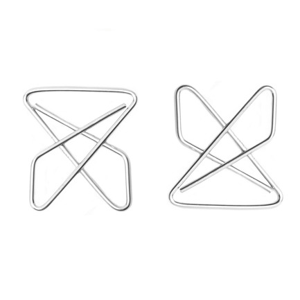 Clip Baco Gigante #2 Zincado Caja c/50 Clips