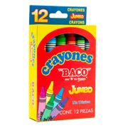 CRAYON BACO JUMBO C/12 - Vista 3