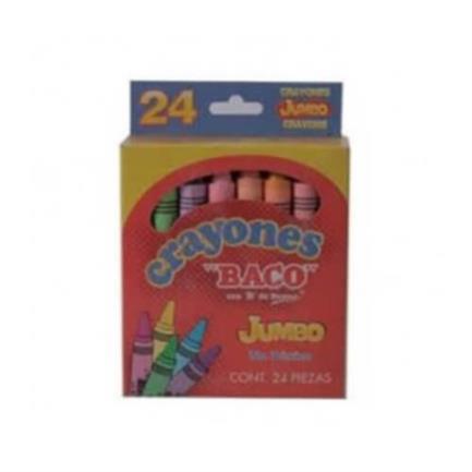 Crayon baco jumbo c/24
