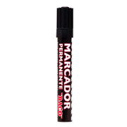 MARCADOR BACO PERMANENTE TUBO ALUMINIO NEGRO C/12 - Vista 4