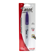 MARCADOR PERM TATOO P/FINO MORADO CAJA C/6 - Vista 4