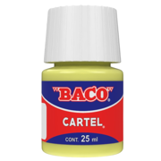 Pintura Cartel Baco 80 Amarillo Pastel 25ml - Vista 3