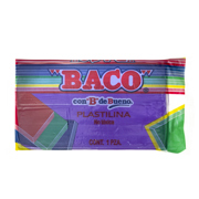 PLASTILINA BACO MARQUETA 180GR VIOLETA No.63 - Vista 3