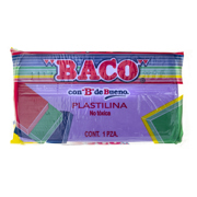 PLASTILINA BACO MARQUETA 180GRS COLOR LILA - Vista 3