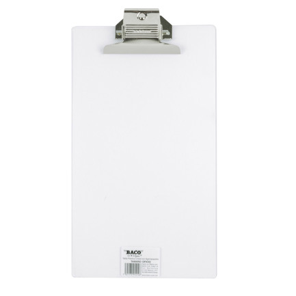 Tabla Baco Plástica Oficio Transparente