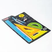 JUEGO DE GEOMETRIA BACO NEON 5070 COMPAS 600 - Vista 4