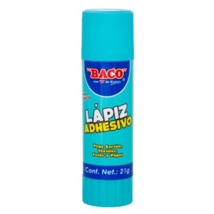 Lápiz Adhesivo Baco Tubo 21 Grs
