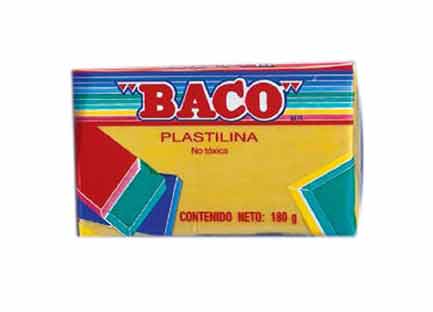 Plastilina baco marqueta b-180 color piel