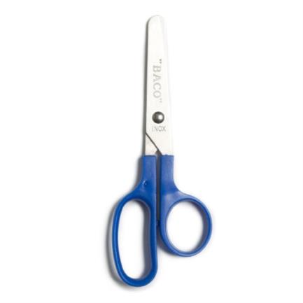 Tijera baco escolar 4 1/2" mango plástico