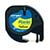 Cinta Etiquetadora Dymo Letratag Negro Sobre Amarillo Plastico - Vista 2