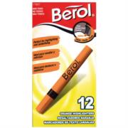 RESALTADOR BEROL NARANJA C/12 - Vista 3