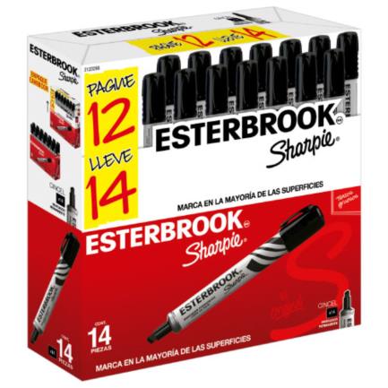 Marcador esterbrook 14x12 color negro