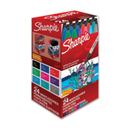Marcador Sharpie Exhibidor Punta Fina Colores Surtidos C/24 Pzas - Vista 3