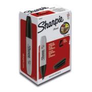 Marcador Permanente Sharpie Chisel Color Negro C/12 - Vista 3