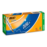 Bolígrafo BIC Cristal Dura+ Punto Mediano 1.0mm Color Verde C/12 Pzas - Vista 4