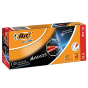 Bolígrafo BIC Cristal Precisión y Suavidad Punto Ultra Fino 0.7mm Color Rojo C/12+1 Pzas - Vista 3