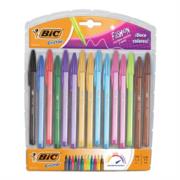Bolígrafo BIC Cristal Fashion Punta 1.2mm Colores Surtidos C/15 Pzas - Vista 7