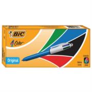 Bolígrafo BIC 4 Colores Punto Mediano 1.0mm C/6 Pzas - Vista 2