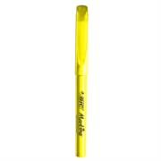 Marcador Resaltador BIC Making Punta Cincel Color Amarillo Fluorescente C/12 Pzas - Vista 7