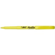 Marcador Resaltador BIC Making Punta Cincel Color Amarillo Fluorescente C/12 Pzas - Vista 11