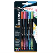 Rotulador BIC Intensity Extra Fino Colores Surtidos C/5 Pzas - Vista 5