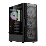 Gabinete Gamer Balam Rush Compact Media Torre Dragonfly Ventra GM570 / Negro - Vista 6