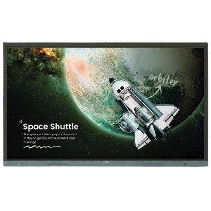 Pantalla BenQ RE8604 Interactiva 86" 4K UHD 3840X2160 40 Puntos Touch Android 13