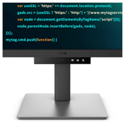 Monitor BenQ 28.2" para Programación RD280U 3840x25650 60Hz 5ms IPS/Panel Matte - Vista 9