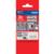 Cinta Brother TZES961 Laminada Extra Resistente Texto Negro Sobre Fondo Plateado Mate 36mmx8m - Vista 3