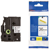 Cinta Brother TZES261G Laminada Súper Adhesiva Texto Negro Fondo Blanco 36mmx8m - Vista 5