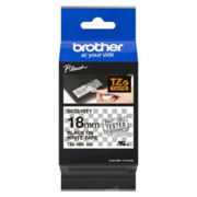 Cinta Brother TZESE4G Laminada Texto Negro Sobre Fondo Blanco 18mmx8m - Vista 6