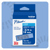 Cinta Laminada Brother Estandar Texto negro sobre cinta azul de 18mm x 8m - MAS RECIO