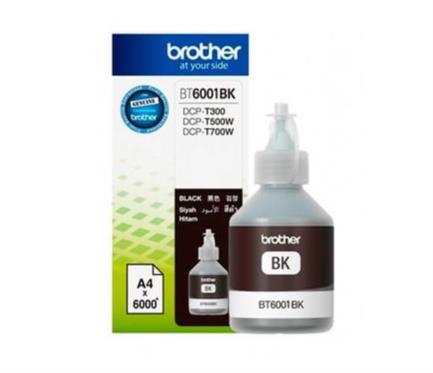 Tinta brother bt6001bk rendimiento ultra 6000 páginas color negro