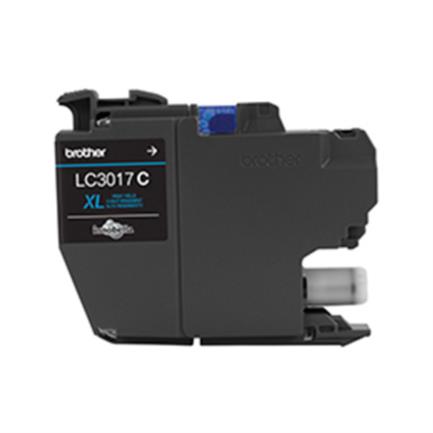 Tinta brother lc3017c alto rendimiento 550 p&aacute;ginas color cian
