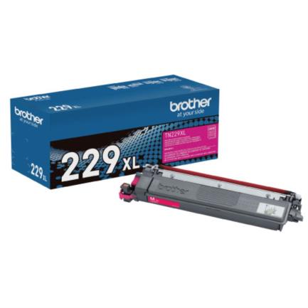 Cartucho De Tóner Brother Alto Rendimiento Color Magenta 2300 Páginas