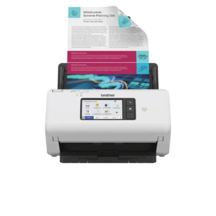 Esc&aacute;ner brother ads-4700w profesional resoluci&oacute;n 1200 ppp 80ppm adf