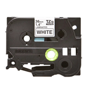 Cinta brother tze261 laminada negro sobre blanco 36mmx8m pt530/300/310b/330