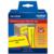 Cinta Etiquetadora Brother Plástica Continua Negro sobre Amarillo 62mmx15.2m - Artículos Promocionales MAS RECIO