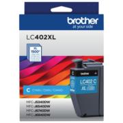 Tinta Brother LC402XL Súper Alto Rendimiento Hasta 1500 Páginas Color Cian - Vista 4