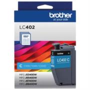 Tinta Brother LC402C Alto Rendimiento Hasta 550 Páginas Color Cian - Vista 2