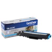 Tóner Brother Genuine TN-223C Rendimiento Estándar 1300 Páginas Color Cian - Vista 3