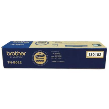 T&oacute;ner brother tnb022 rendimiento 2600 p&aacute;ginas color negro