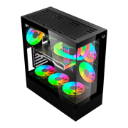 Gabinete Gamer Acteck Media Torre Tank Super 9200TB Max MB ATX Legend Negro - Vista 8