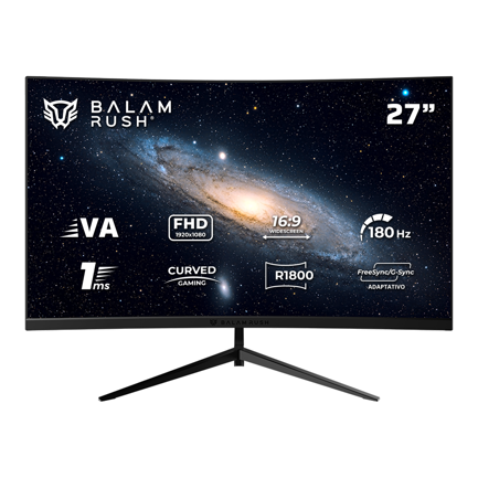 Monitor Balam Rush Portatil 15.6" Nomad Nm15d 4ms 60hz Full HD IPS LED HDMI USB-C Negro