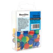 Tachuelas Barrilito Cabeza de Plástico Colores Surtidos C/100 Pzas - Vista 3
